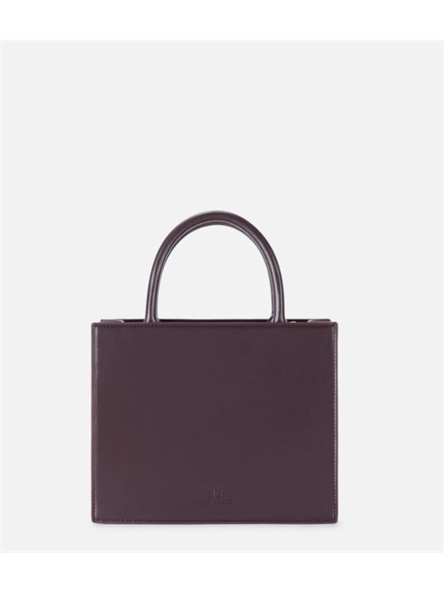 SMALL TOTE WITH LOGO ELISABETTA FRANCHI | BS33A56E2EA4 Merlot